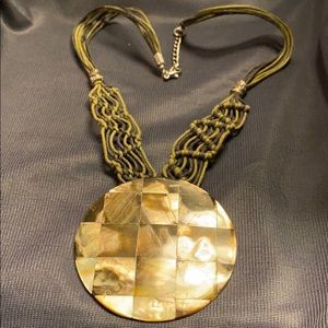 Abacore seashell necklace